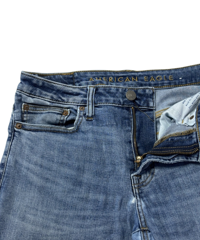 American Eagle Blue Slim Taper Ne(x)t Level Flex Jeans