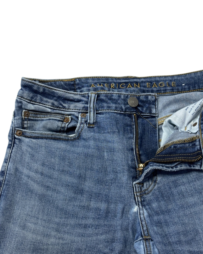 American Eagle Blue Slim Taper Ne(x)t Level Flex Jeans