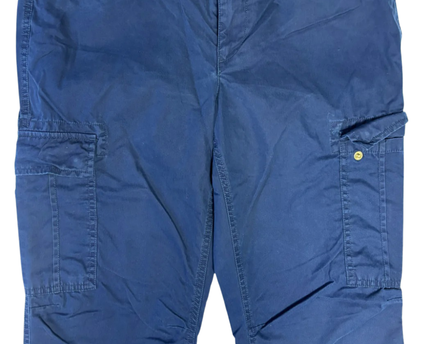 Lauren Ralph Lauren Navy Blue Straight Leg Cargo Utility Pants