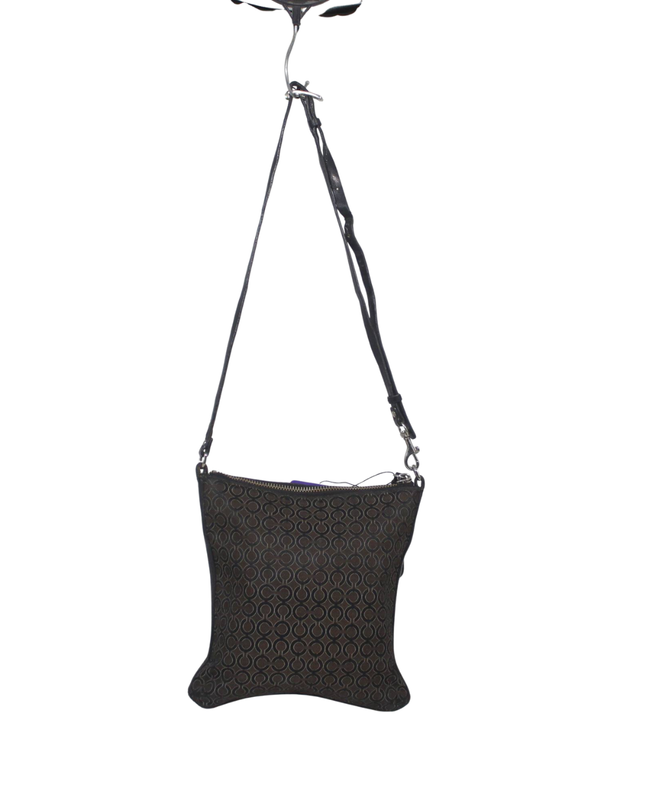 Coach Brown Signature Pattern Crossbody Bag