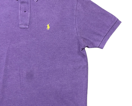 Polo Ralph Lauren Purple Short Sleeve Pique Polo Shirt