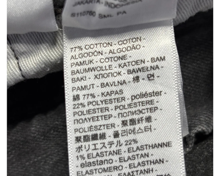 Levi's 512 Slim Taper Grey Premium Warm Jeans
