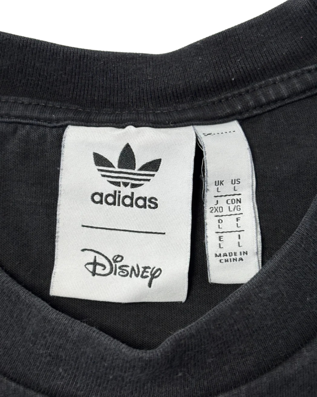Adidas x Disney Black Goofy Skateboard Graphic Tee