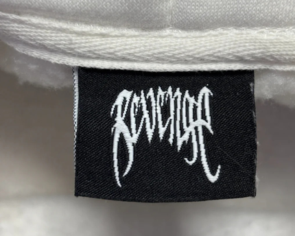 Revenge White Trippie Redd Portrait Graphic Hoodie