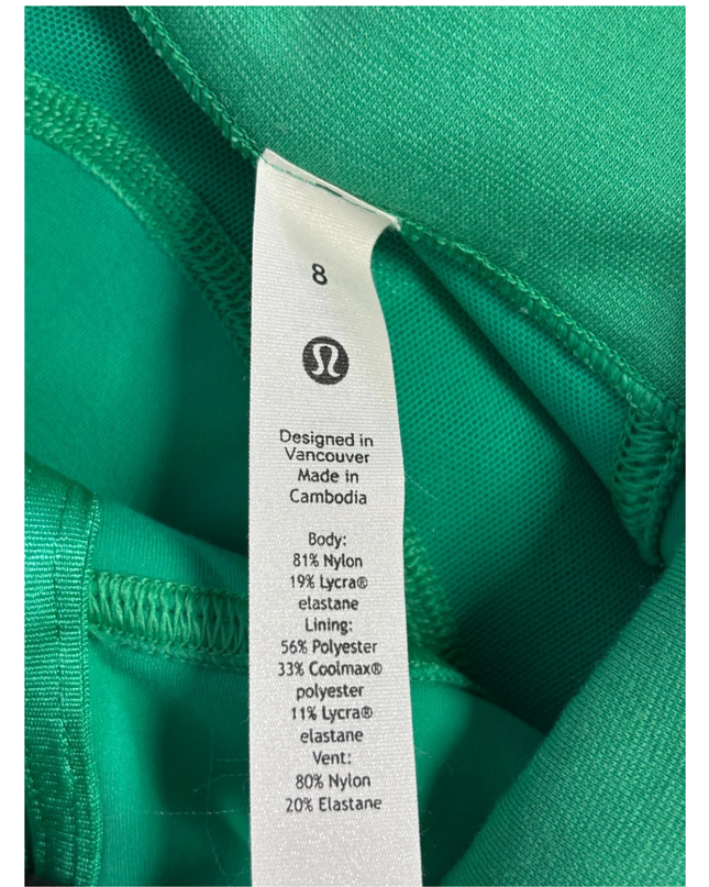 Lululemon Green Cropped Define Jacket