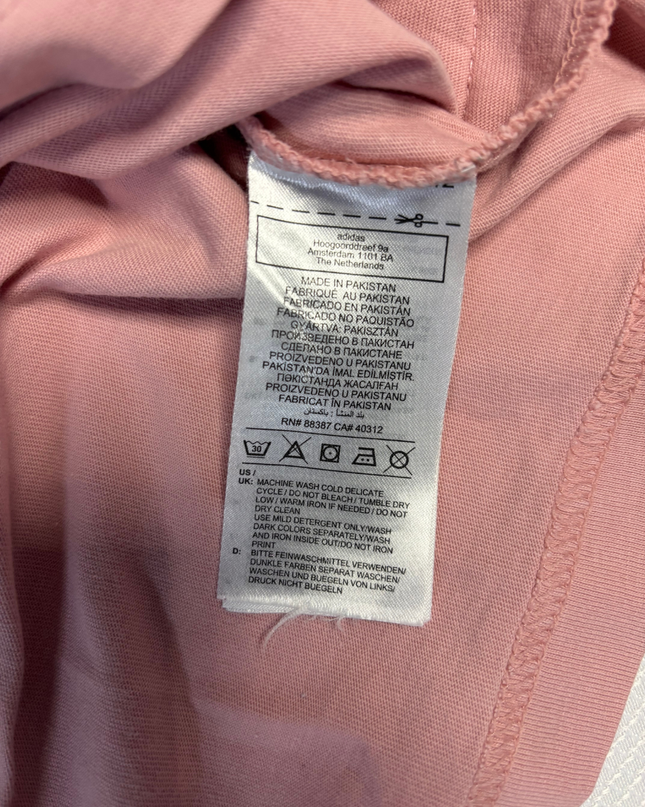 Adidas Originals Pink Graphic Logo T-Shirt