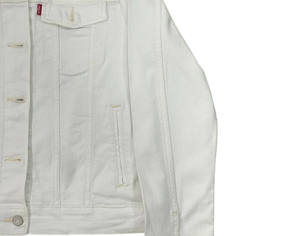 Levi's White Denim Trucker Jacket
