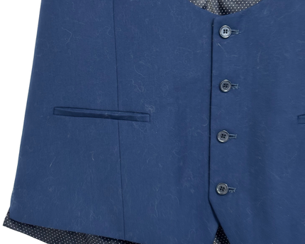 Skopes Navy Blue Milan Scoop Neck Waistcoat