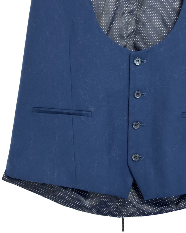 Skopes Navy Blue Milan Scoop Neck Waistcoat