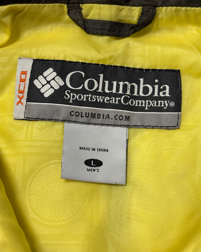 Columbia Brown Down-Filled Puffer Vest