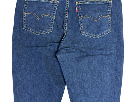 Levi's 721 High Rise Skinny Dark Blue Jeans
