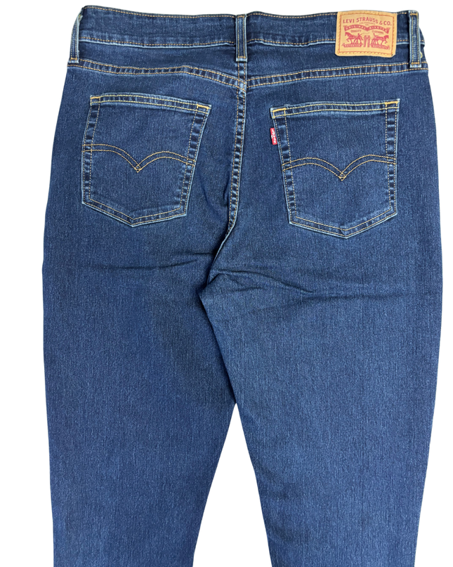 Levi's 721 High Rise Skinny Dark Blue Jeans