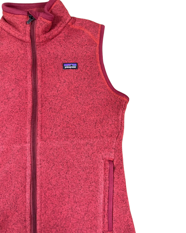 Patagonia Red Women's Better Sweater Fleece Vest