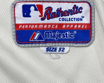 Majestic Philadelphia Phillies Cliff Lee 33 Authentic Off-White Jersey