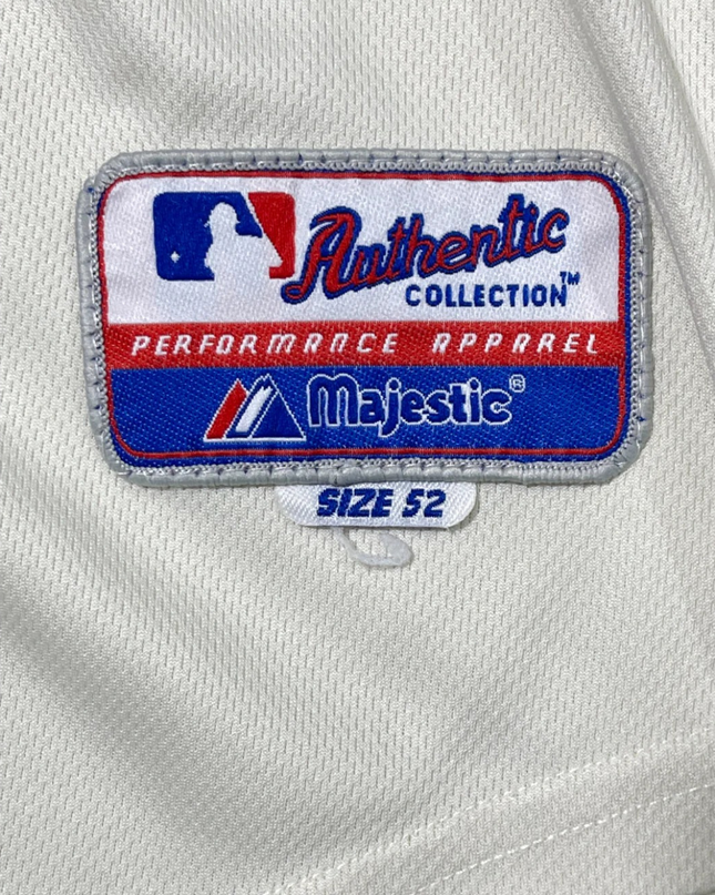 Majestic Philadelphia Phillies Cliff Lee 33 Authentic Off-White Jersey