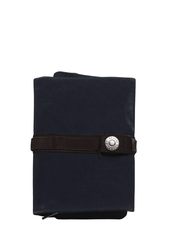 GEORGE GINA & LUCY Navy Utility Canvas Wallet