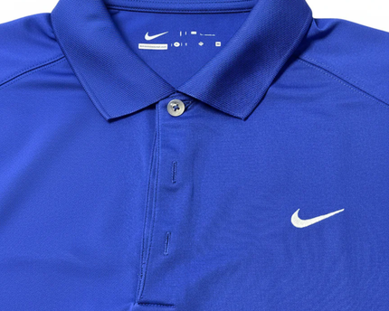 Nike Golf Blue Tour Performance Sports Polo