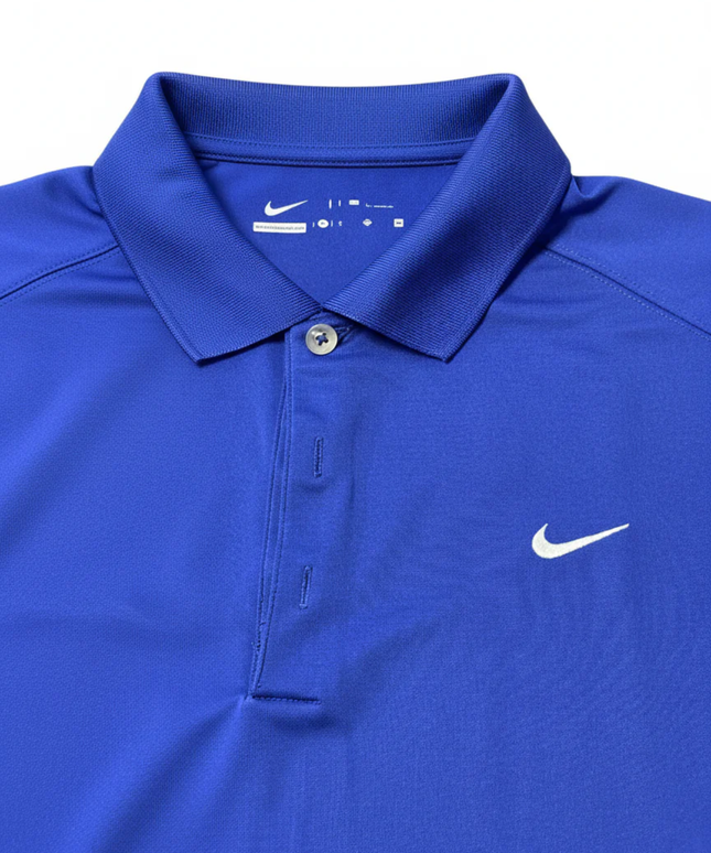 Nike Golf Blue Tour Performance Sports Polo