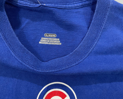 MLB Blue Chicago Cubs World Series Champions Graphic Tee