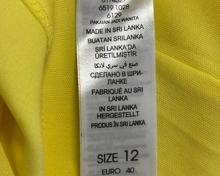 The Collection Debenhams Yellow Embellished Layered Sleeveless Dress