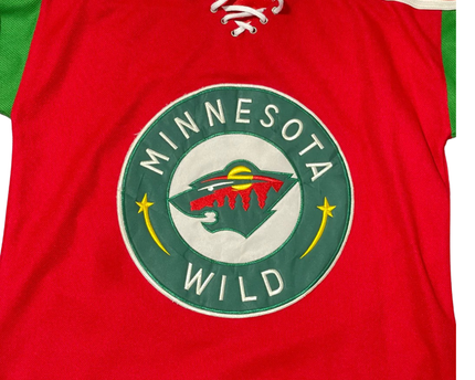 Reebok Red Minnesota Wild Zucker #16 NHL Hockey Jersey