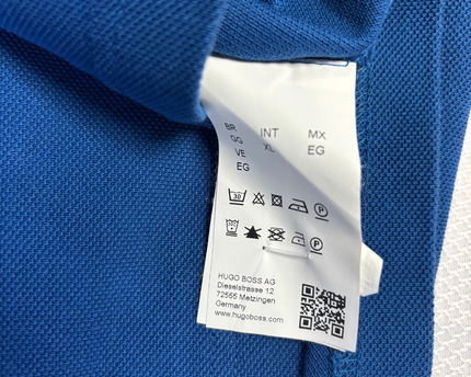 Hugo Boss Blue Regular Fit Polo Shirt