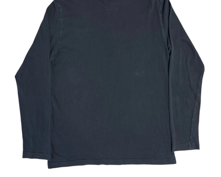 Nike Navy Swoosh Long Sleeve T-Shirt