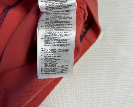 Adidas Red Adventure Mountain Graphic Tee