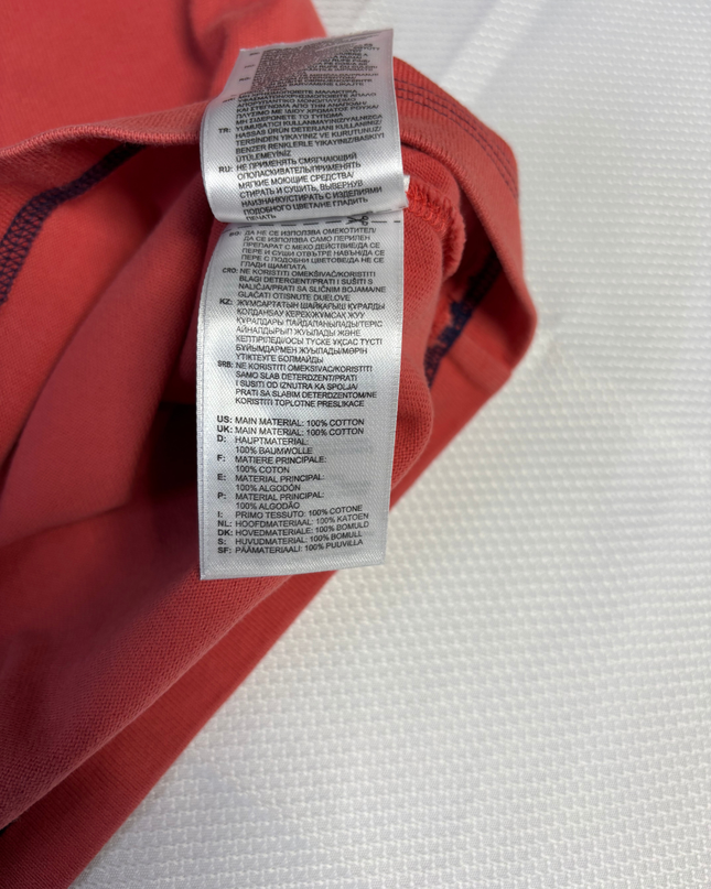 Adidas Red Adventure Mountain Graphic Tee