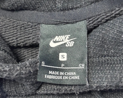 Nike SB Black Waffle Knit Utility Pocket Hoodie