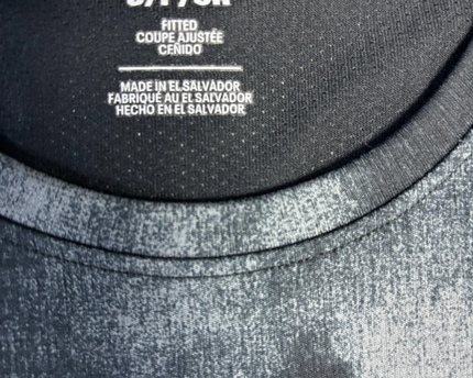 Under Armour Grey Patterned Athletic T-Shirt