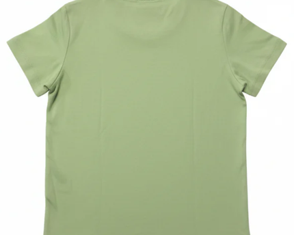 MNG Lime Green Short Sleeve Cotton T-Shirt