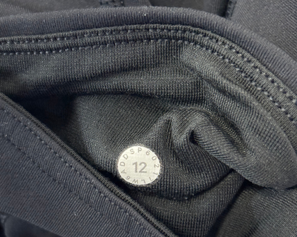 Lululemon Black Cropped Mesh Leggings
