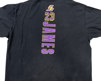 Fanatics Black Los Angeles Lakers NBA Graphic Tee