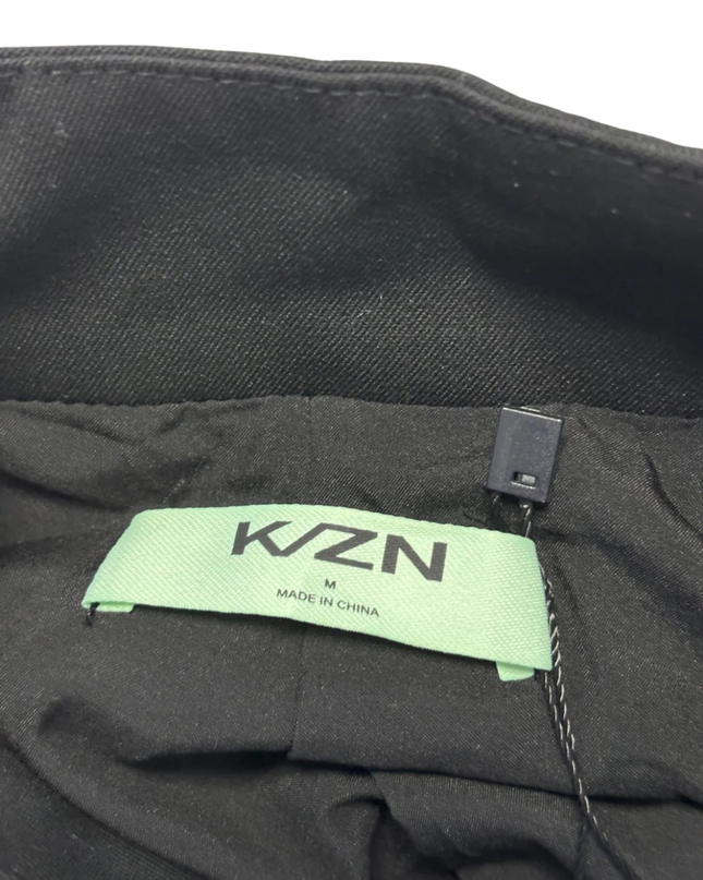 K/ZN Black Collarless Tailored Blazer W/Tags