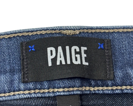 PAIGE Blue Slim Fit Stretch Denim Jeans