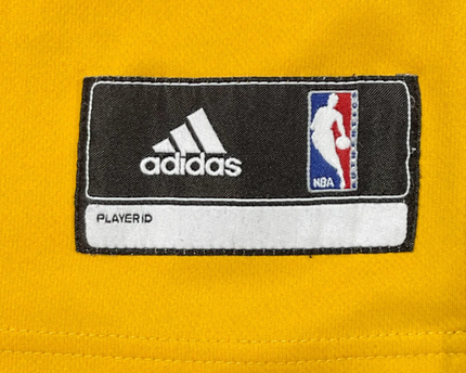 Adidas Yellow Kobe Bryant Los Angeles Lakers #24 Jersey