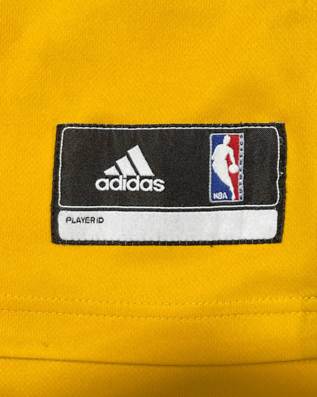 Adidas Yellow Kobe Bryant Los Angeles Lakers #24 Jersey