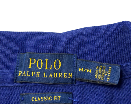Polo Ralph Lauren Blue Short Sleeve Classic Fit Polo Shirt