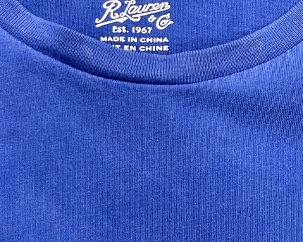 Polo Ralph Lauren Blue Short Sleeve Pony Logo T-Shirt