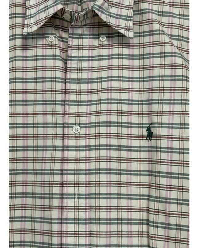 Polo by Ralph Lauren Multicolor Plaid Cotton Button-Down Shirt