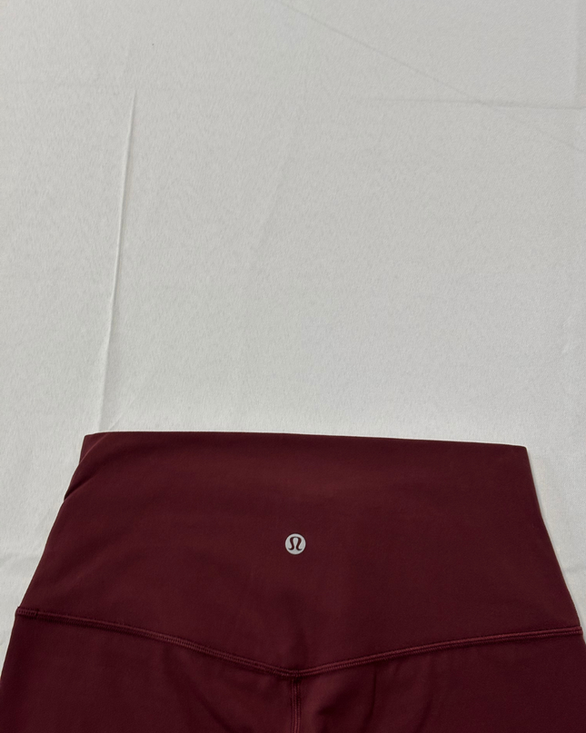 Lululemon Burgundy Align High-Rise Leggings