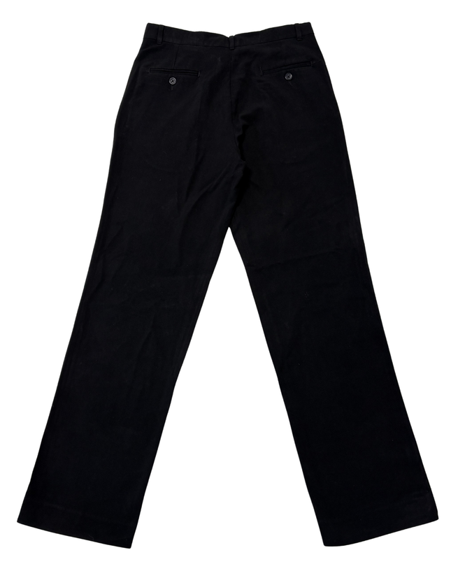 Calvin Klein Classic Black Straight-Leg Trousers