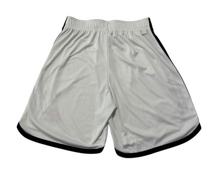 Adidas White Manchester United Football Sports Shorts