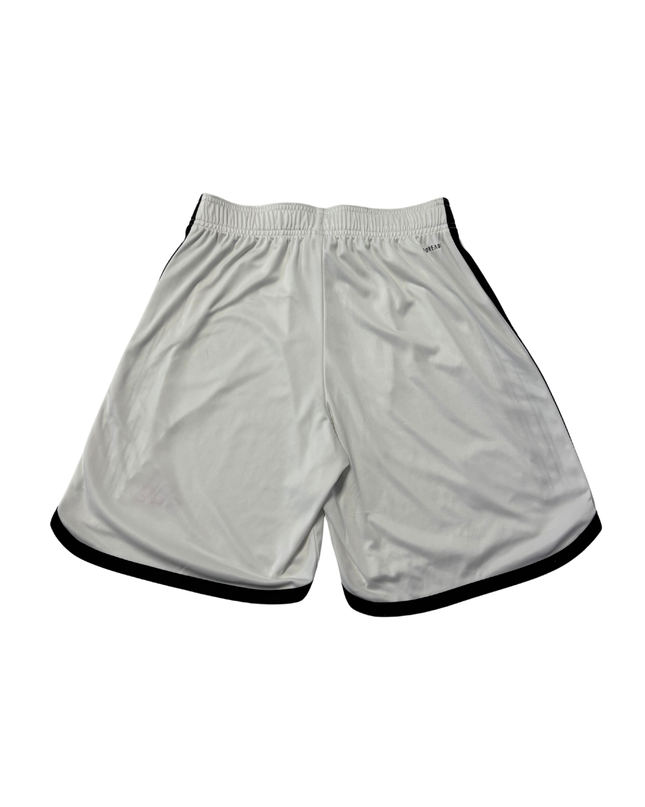 Adidas White Manchester United Football Sports Shorts
