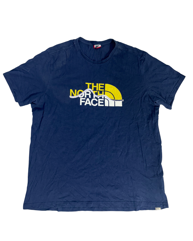 The North Face Mountain Line Navy T-Shirt - XL