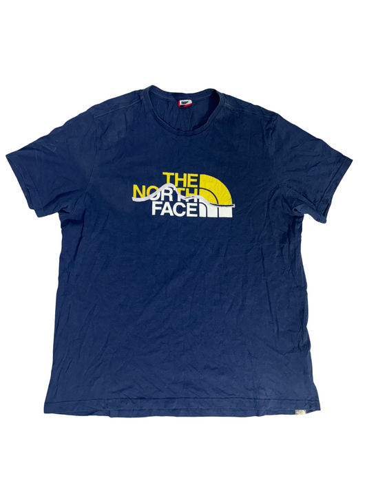 The North Face Mountain Line Navy T-Shirt - XL