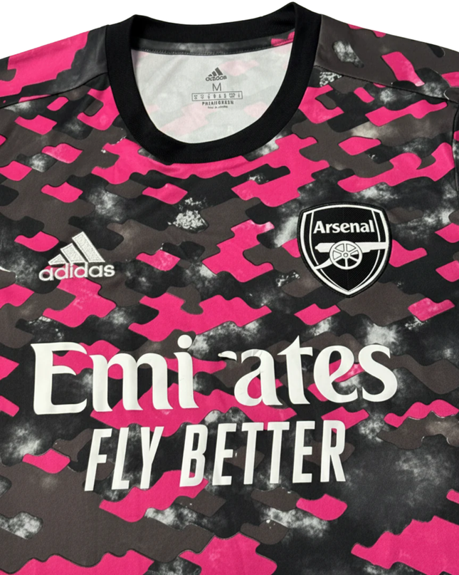 Arsenal FC Pink/Black Pre-Match Training Jersey