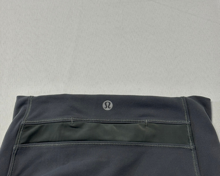Lululemon Dark Grey High-Rise Athletic Leggings