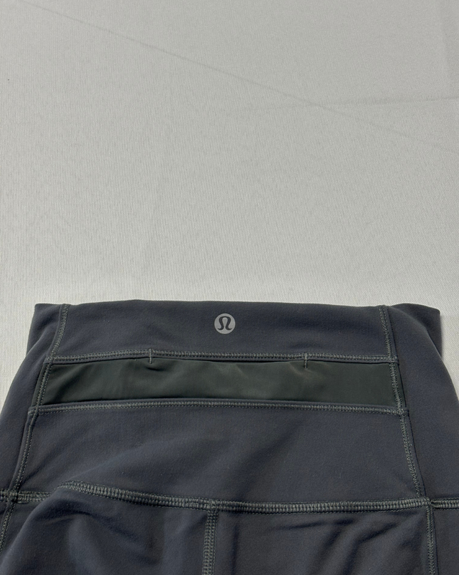 Lululemon Dark Grey High-Rise Athletic Leggings